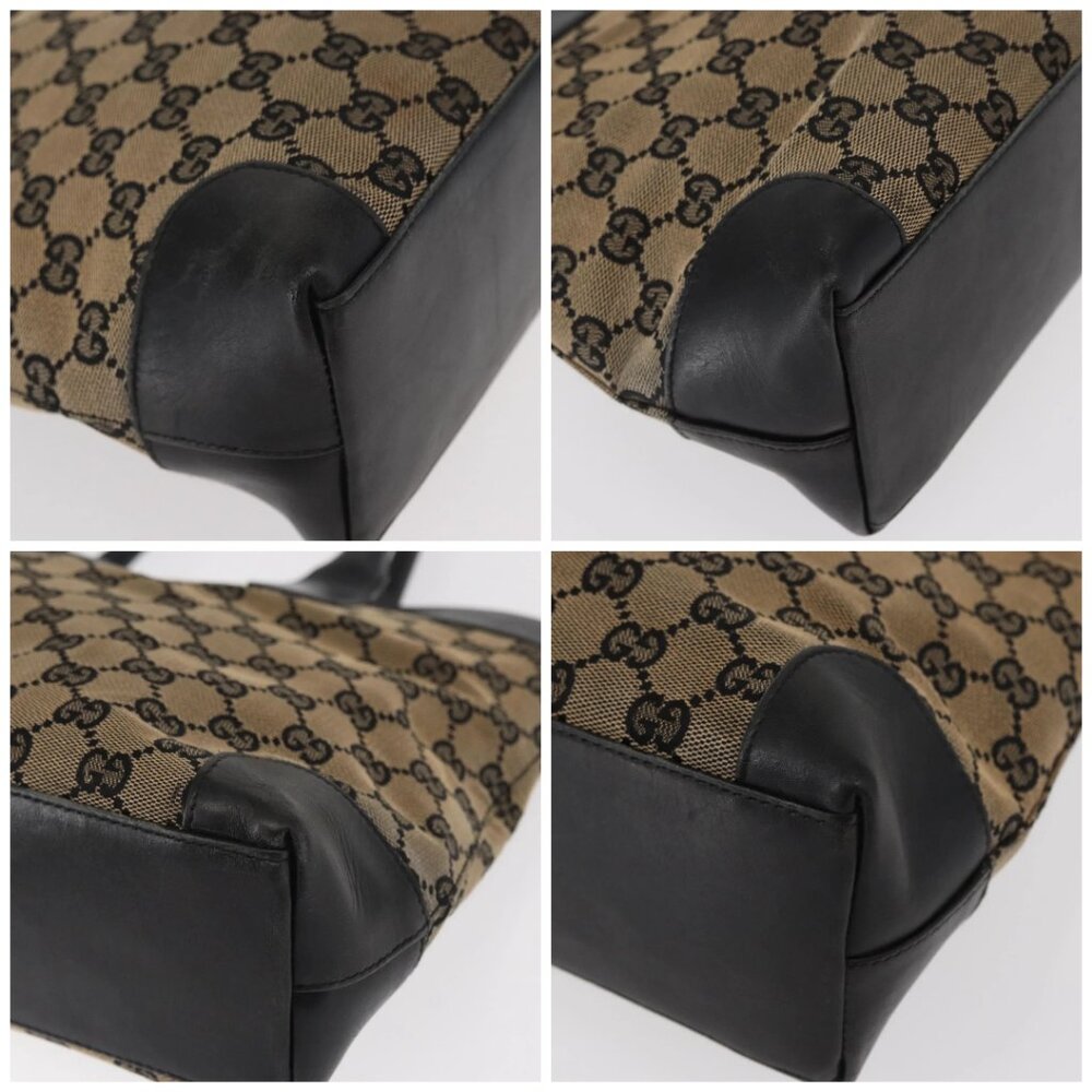 GUCCI GG Canvas Tote Bag Navy - Picture 14 of 16